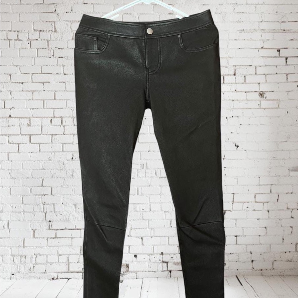 Authentic Coach Genuine Leather Pants